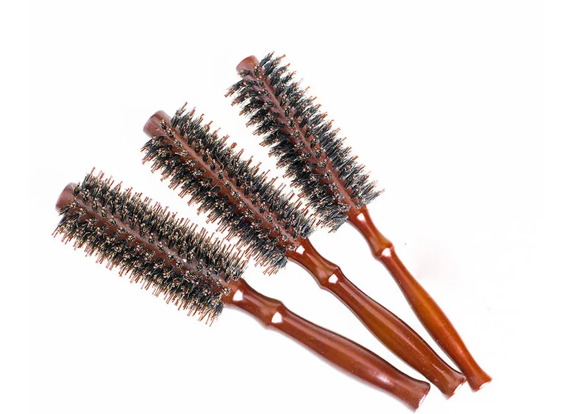 60 pcs Household home Cylinder shape bristle hair comb Dry Thermal Hair