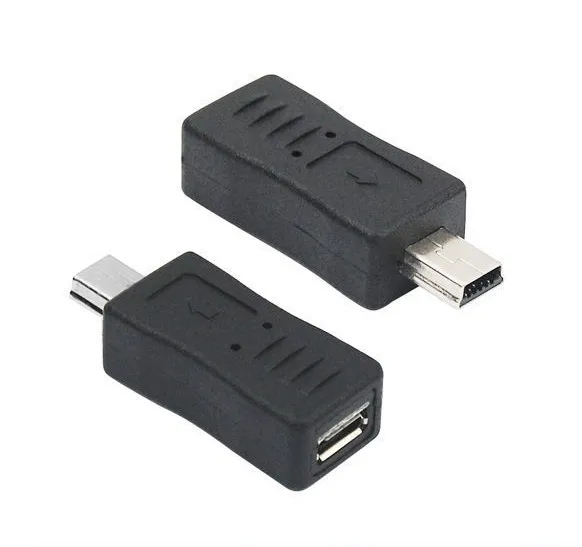 

Переходник Mini USB (штекер) на Micro USB (гнездо) типа B