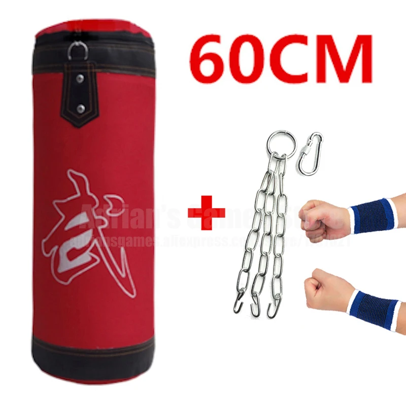 60см боксерский мешок холст боксерская груша Boxing bag Детская фитнес обучение для