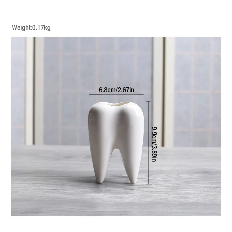 Зуб цветочный горшок ваза зуб Статуя Модель стоматологическая клиника подарок Стоматологическая игрушка зубная имплантат зубная, Ортодонтическая Хэллоуин сад Декор