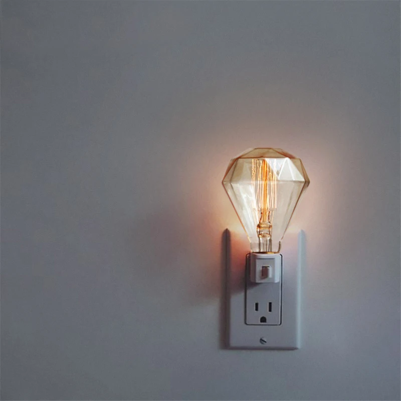 G95 ламп накаливания Lampadina Edison ЛАМПЫ Sospensione E27 40 w Лампада 220 V фиала Винтаж лампочки