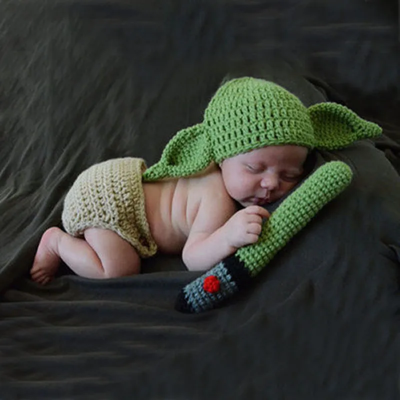 Baby Shower Gift Famous Movie Star Wars Master Yoda Costume Outfit