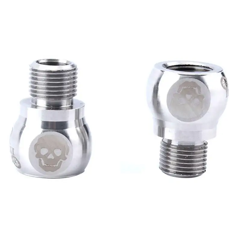 

Outdoor Cycling Stainless SteelMountain Fixie Bike Road Folding Bicycle Pedal Extension Rod Seat Extension Screw Bicycle Parts