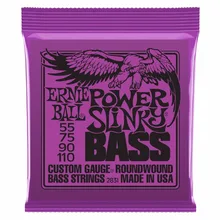 Ernie Ball 2831 Slinky Round Wound Power Bass Guitar Strings 055-110