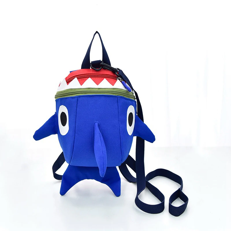 

Anti-lost Cute Shark Backpack Kids Small Cartoon Bag Children School Bag