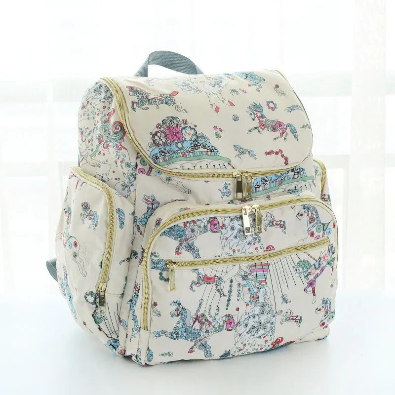 Baby Diaper Bag Multifunction Maternity Bags Baby Care Travel Milk Bottle Warmer Backpack Mummy Large Portable Nappy Bag BB6049 (4)