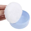 New High Quality Baby Soft Face Body Cosmetic Powder Puff talcum powder Sponge Box Case Container 1PCS Wholesale ► Photo 3/6