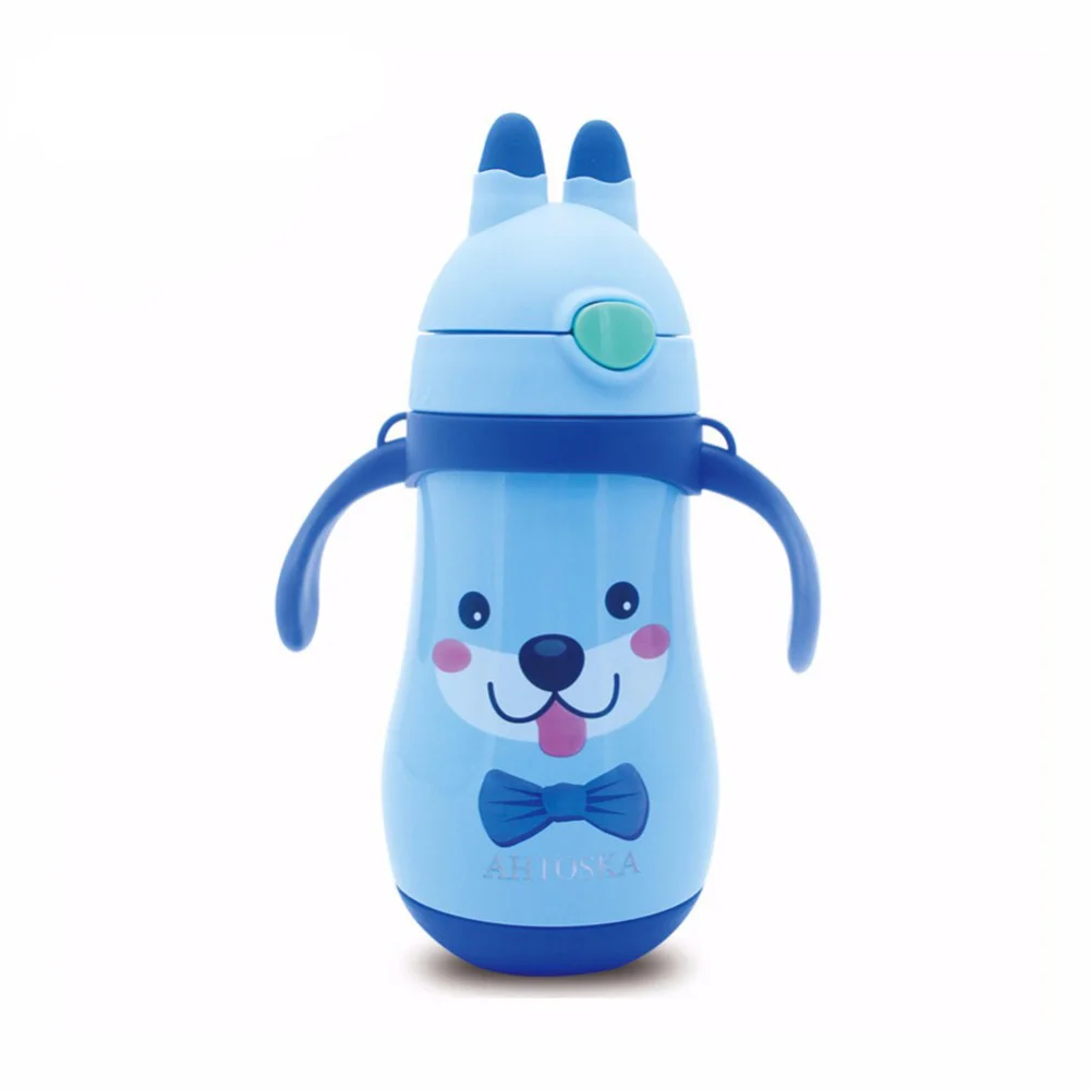 

AHTOSKA 320ML Stainless Steel Thermos Vacuum Flasks Kid's Cartoon Insulation Water Bottle Sweet Gift For Children