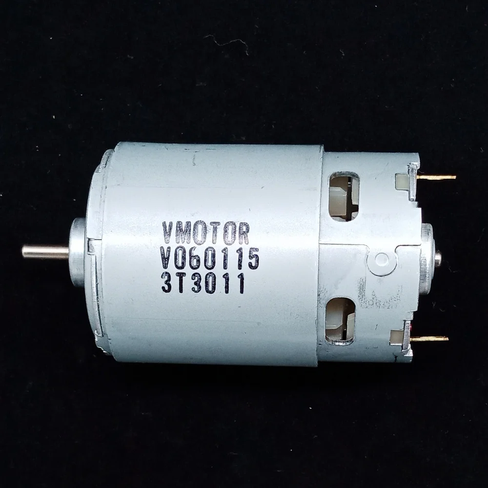 

550 dc motor DC12V high power high-speed motor DIY motor vehicle model motor permanent magnet free shipping free shipping