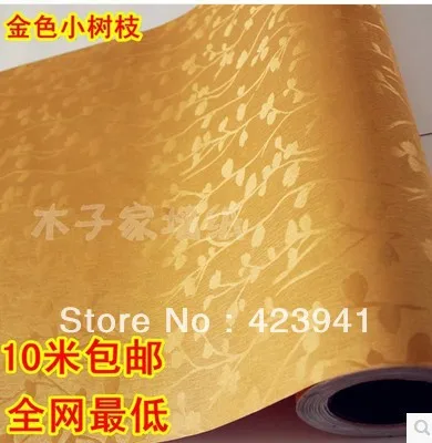 

5m*60cm DIY PVC adhesive wall art wallpaper tree rural flower wall decals european-style stickers kids bedroom sweet romance