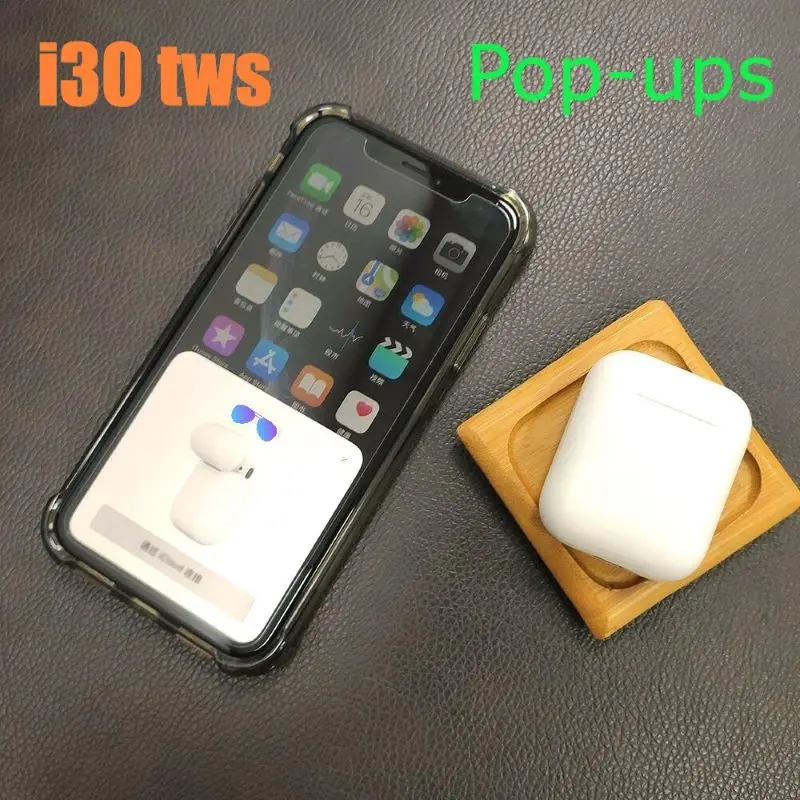 I30 i9s i7 TWS Bluetooth наушники Беспроводной 5 0 PK w1 чип i20 i60 i12 всплывающее окно 1:1 LK TE9 i11 i13