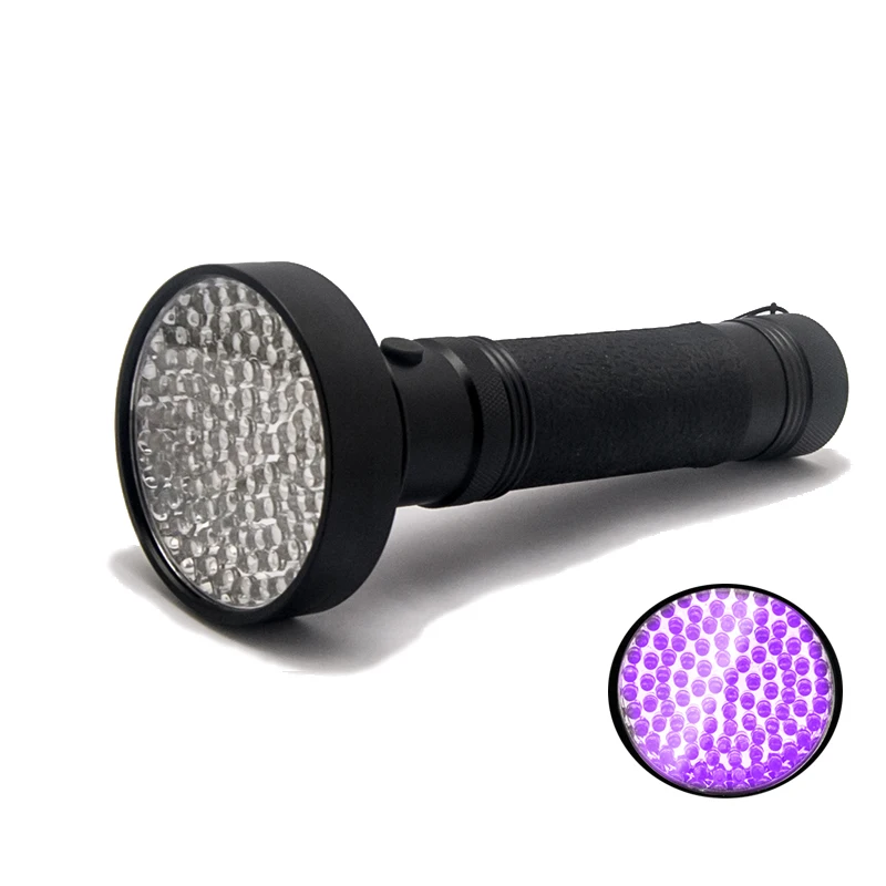 Buy 395nm UV Black Light Flashlight, 100leds Handheld