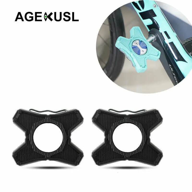 

AGEKUSL Bicycle Pedals Cleats Cover Bracket Converter For Speedplay Pedals Adapter Cycling Bike Pedal Parts ABS 100g 1 pair