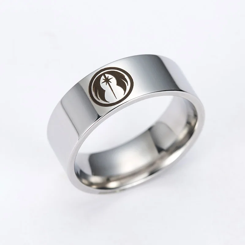 1PC Jewelry Star Wars Titanium steel ring men