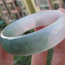 Натурального нефрита браслет зеленый нефрит браслет типов льда