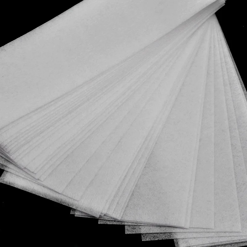 100pcs Nonwoven Body Cloth Hair Remove Wax Paper Rolls High Quality Hair Removal Epilator Wax Strip Paper Roll