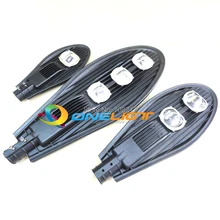 Светодиодный уличный фонарь 30 Вт 50 Вт 100 Вт 150 Вт 200 Вт 45mil Bridgelux 130-140лм/Вт дорожный квадратный патио парк лампы наружного освещения AC85-265V