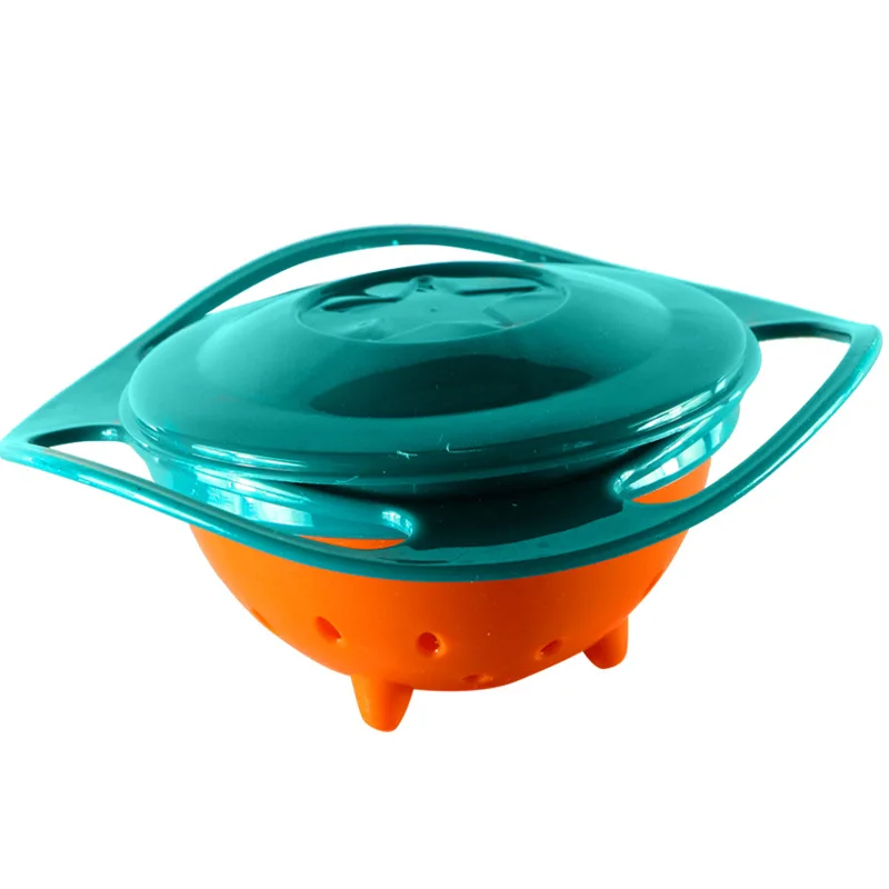 Creative Baby Feeding Learning Dishes Bowl High Quality Assist Toddler Baby Food Dinnerware For Kids Eating Training Gyro Bowl Creative Baby Feeding Learning Dishes Bowl High Quality Assist Toddler Baby Food Dinnerware For Kids Eating Training Gyro Bowl