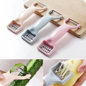 

Multiuse Vegetable Fruit Grater Carrot Potato Double Headed Peeler Kitchen Tool Accessories Kitchen Products