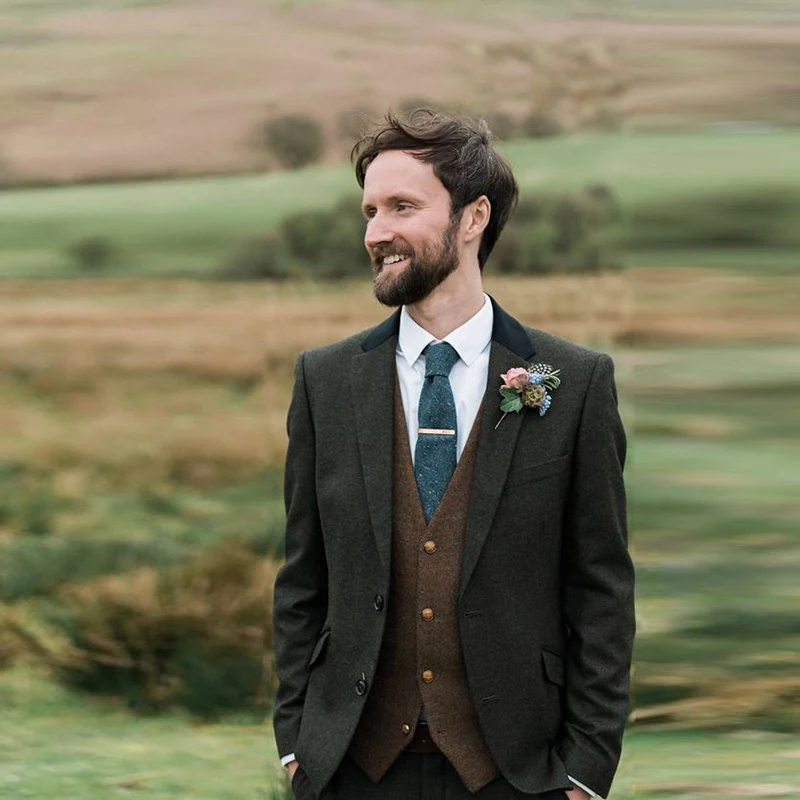Wedding Tweed Blazer Custom 