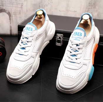 

Fashion 2019 Men Casual Shoes Summer Outdoor Breathable Work Shoes Men Sneakers Mesh Shoes Air Cushion Male Non-slip Shoes