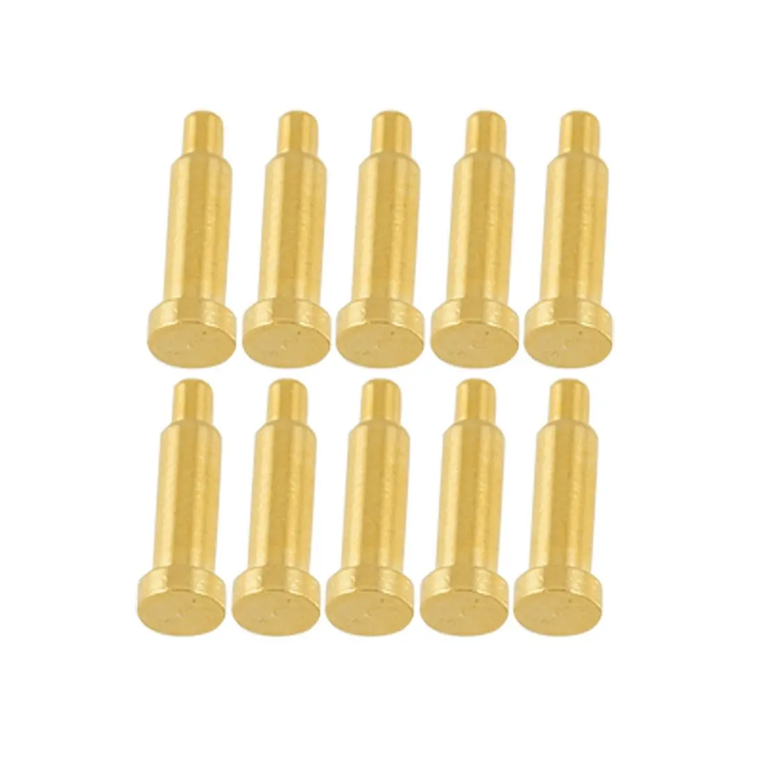 5x 10 Pcs Spherical Tipped Spring Loaded Probes Testing Pins in