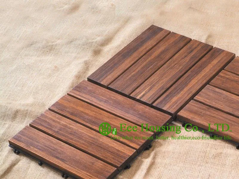 Outdoor Bamboo Floor Tiles, 300x300x25mm Bathroom Floor Tile For Sale,
Garden Decking Tile Bamboo Tile Flooring Design Ideas