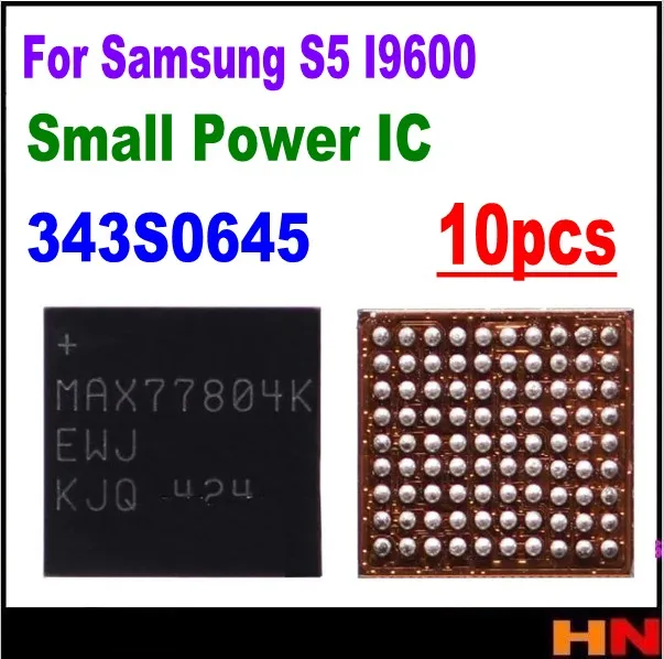 10 шт. оптовая продажа для Samsung S5 I9600 G900H IC MAX77804K небольшой мощности | Мобильные