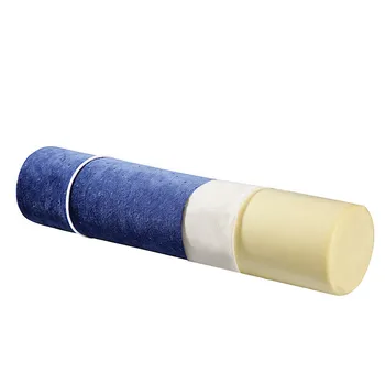 

Home textile memory foam neck pillow dark blue column shape pillows cervical support sleeping pink gray purple color 45*9*9cm