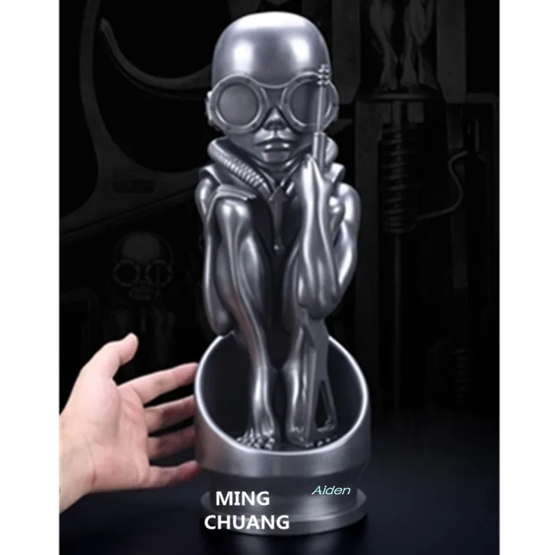 18 &quotСтатуя инопланетянина против Хищника бюст пули Кабс H. R. Giger классический AVP