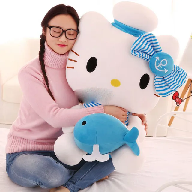75cm Large Plush Fashion Soft Hello Kitty Toy 30'' Big Stuffed Lovely
