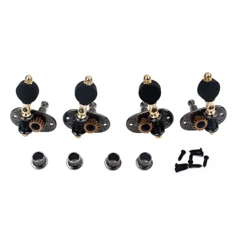 

2R 2L Machine Heads String Tuning Key Pegs Tuner Kit for Ukulele