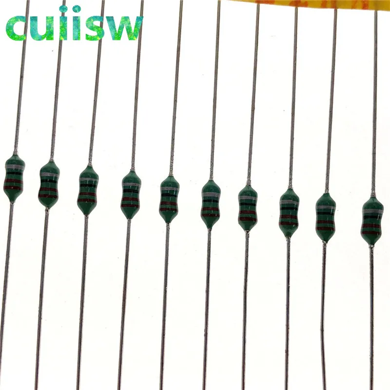 120pcs inductor assorted kit 1/4W Inductors 1UH-1MH 12valuesX10pcs