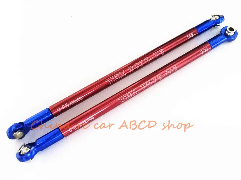 Shock pull rod tie pushrod 112 мм для TRAXXAS e REVO 3 revo summiит 5319X 1/10 rc car|rod cutter|tie matchrod |
