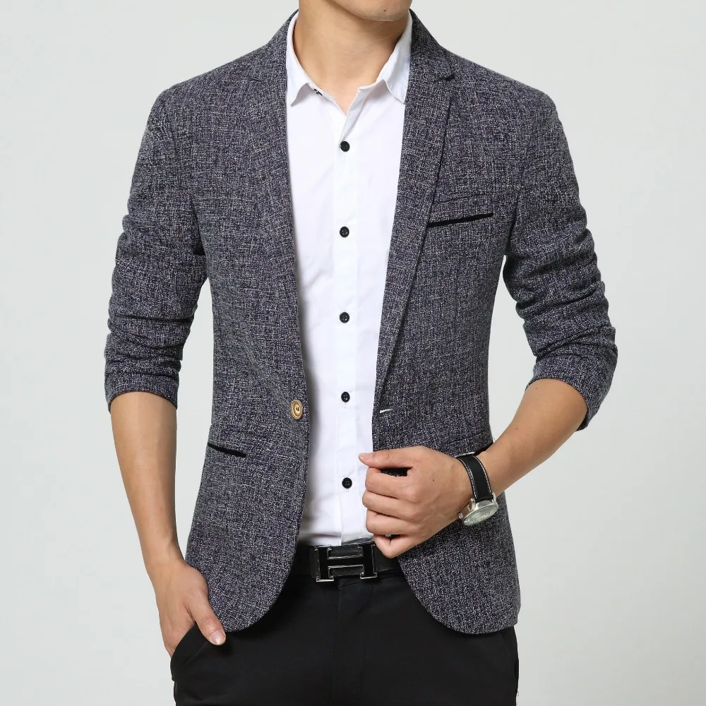 

new men singers Fashion dress linen suit jacket brand clothing Men's casual suits Korean Slim small Western singers dress