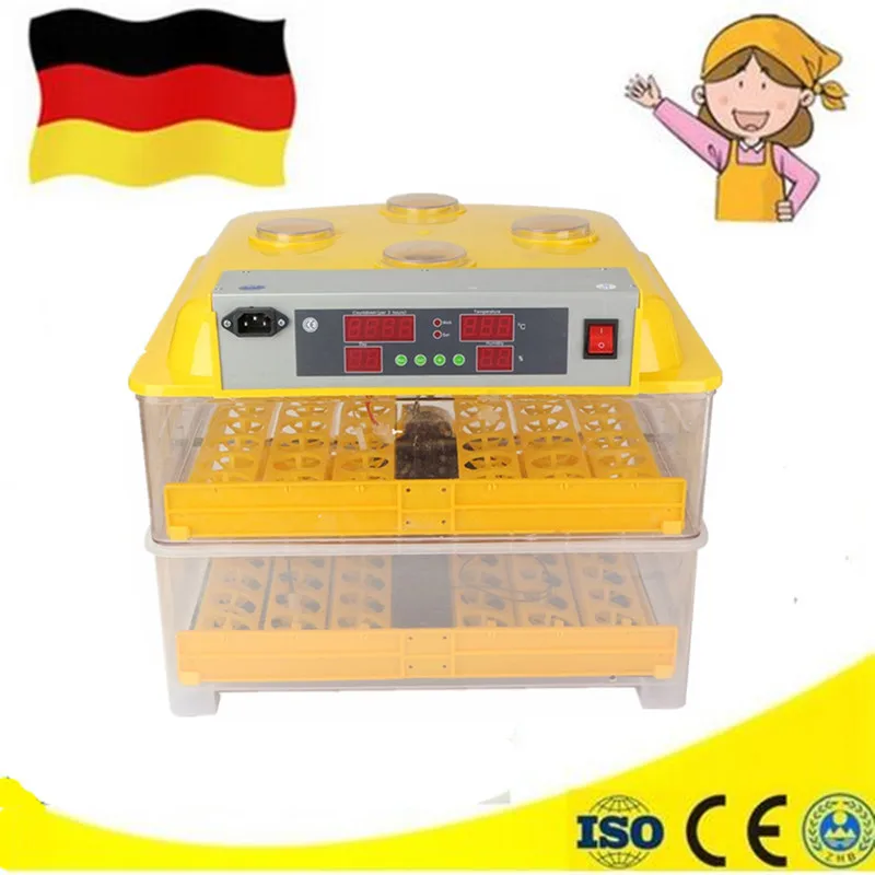 

Household Industrial Use Capacity 96 Eggs Auto hatcher Hatching Machine for Chicken Duck Bird Poultry Incubation Equipment