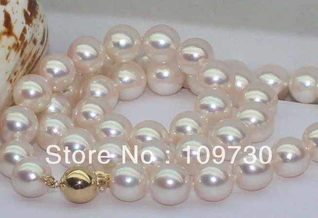 

Jewelry 001504 HUGE 18"11-12MM SOUTH SEA NATURAL WHITE PEARL NECKLACE
