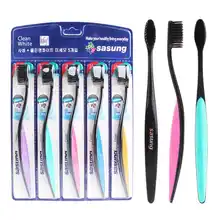 5 шт., зубная щетка для взрослых, средняя, мягкая, нежная, семейная, щетка для полости рта, гигиенические принадлежности для ухода за зубами
