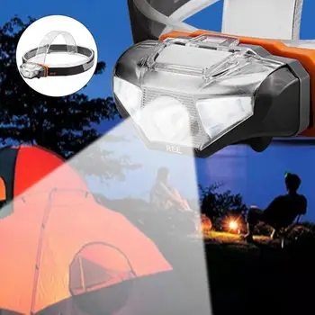 

LED Headlamp Head Lamp IPX6 Waterproof For Outdoor Hunting running Fishing