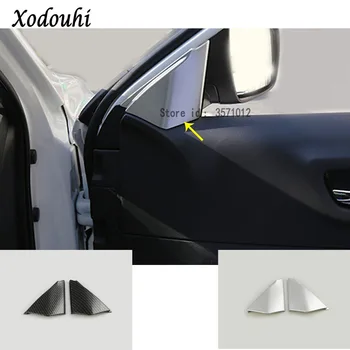 

For Renault Koleos 2017 2018 2019 2020 Car Styling Cover Stick A Column Audio Speak Window Windshield Side Triangle Trim Part
