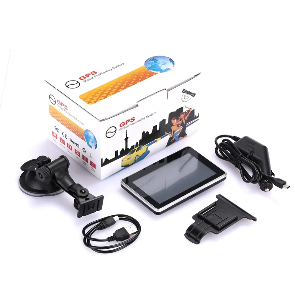  VEHEMO Tragbare Premium 43 Zoll Navigation MP3 MP4 Player Auto GPS Navigator Auto WinCE 60 Motor Mi