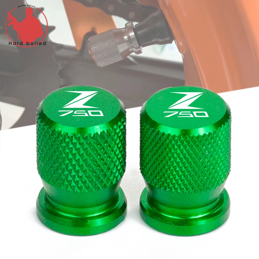 

For KAWASAKI Z750 Z650 Z800 Z 750 650 800 Motorcycle Accessorie Wheel Tire Valve Stem Caps CNC Airtight Covers