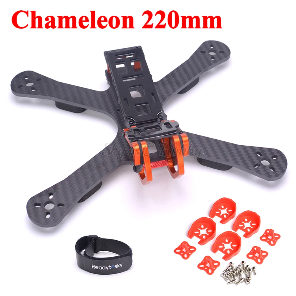 Chameleon FPV Frame 220 220mm 5 FPV Quadcopter Frame FPV Racing Drone Freestyle For PUDA (1)