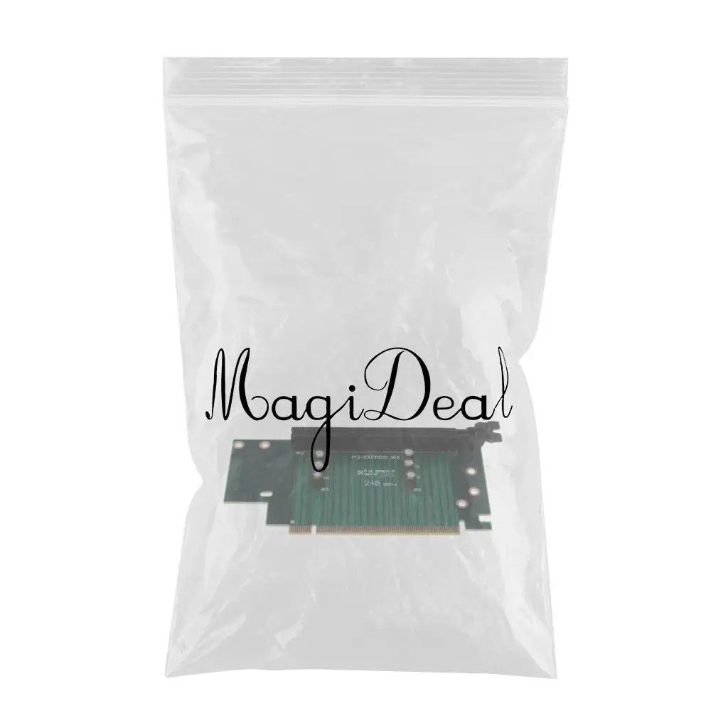 1Piece Horizontal Graphics Adapter Card PCIE X16 Matherboard Server Card