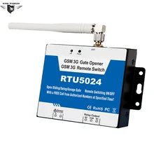 Реле дистанционного управления для электроприбора 3g WCDMA ворота открывалка качели ворота гаража Открывалка на бесплатный телефонный звонок RTU5024W