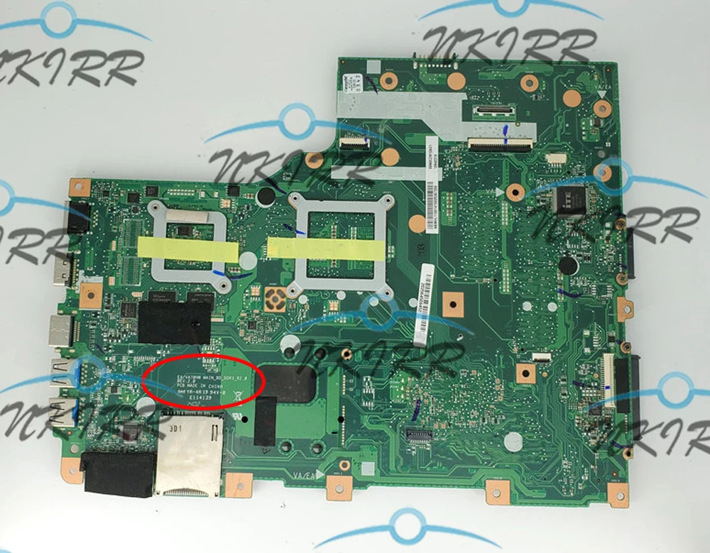 EA/VA70HW MAIN_BD_DDR3_R2.0 REV: 2,0 NBMHL11001 NB. MHL11.001 GT820M DDR3 материнская плата для acer Aspire E1-772 V3-772 V3-772G