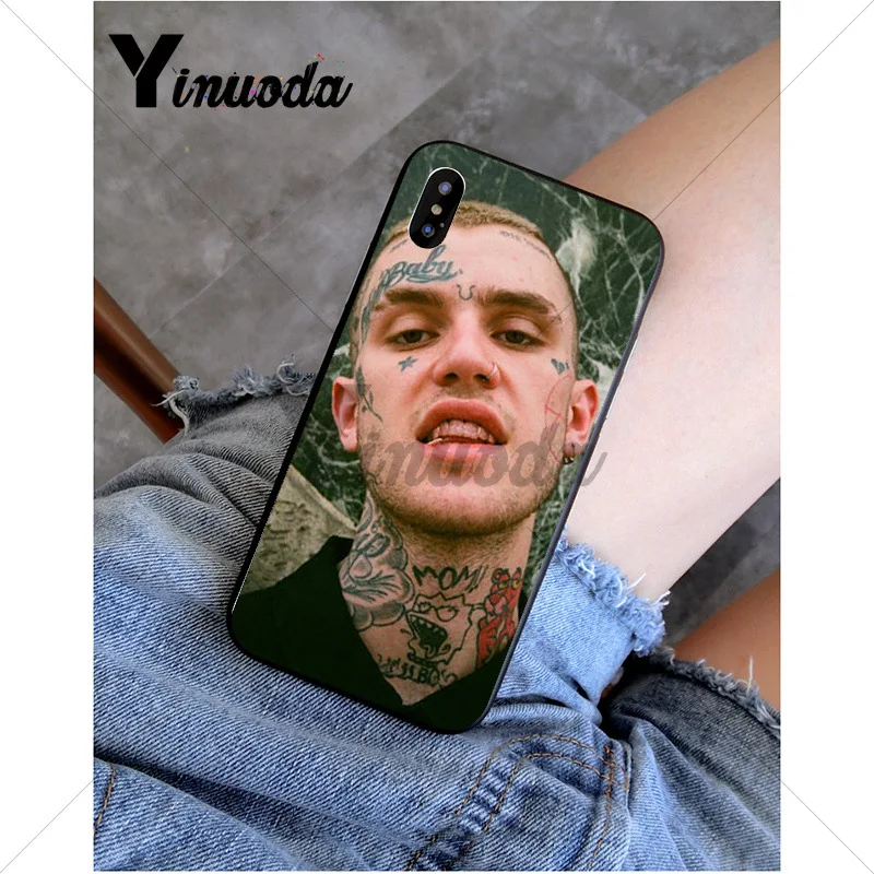 Yinuoda Lil Peep Bo boys крутой мягкий чехол для телефона capa Apple iPhone 8 7 6 6S Plus X XS MAX 5 5S SE XR 11 pro max