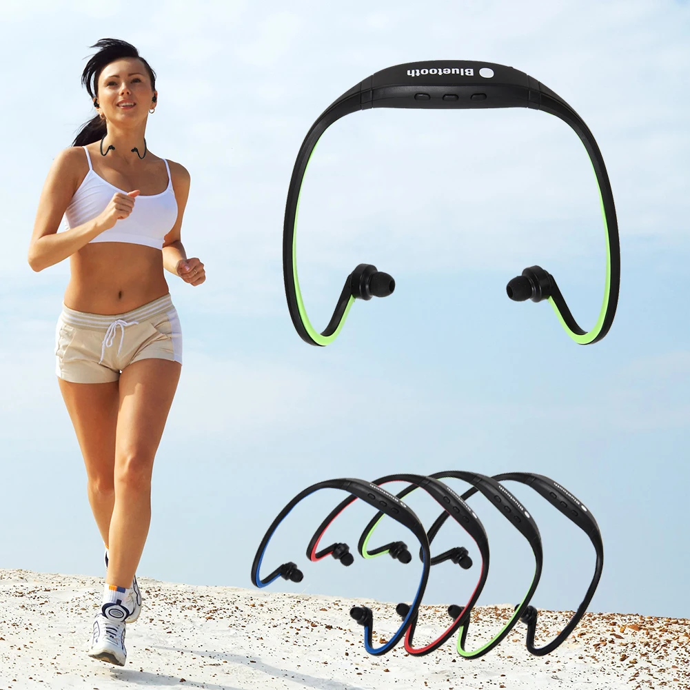 

Bluetooth 3.0 Earphone Wireless Sport Stereo Headphone Headset For iPhone 6 Samsung Galaxy iOS/Android With Microphone USB Cable