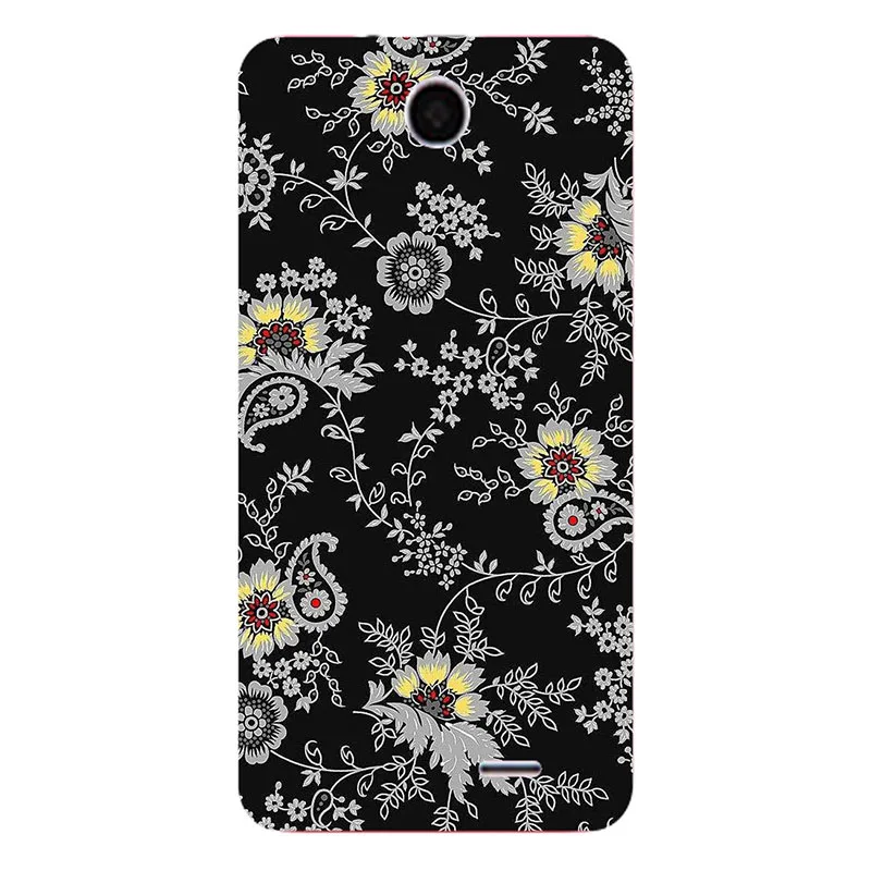 Чехол для HTC Desire 310 310W D310W задняя крышка цветочные растения мягкий силиконовый