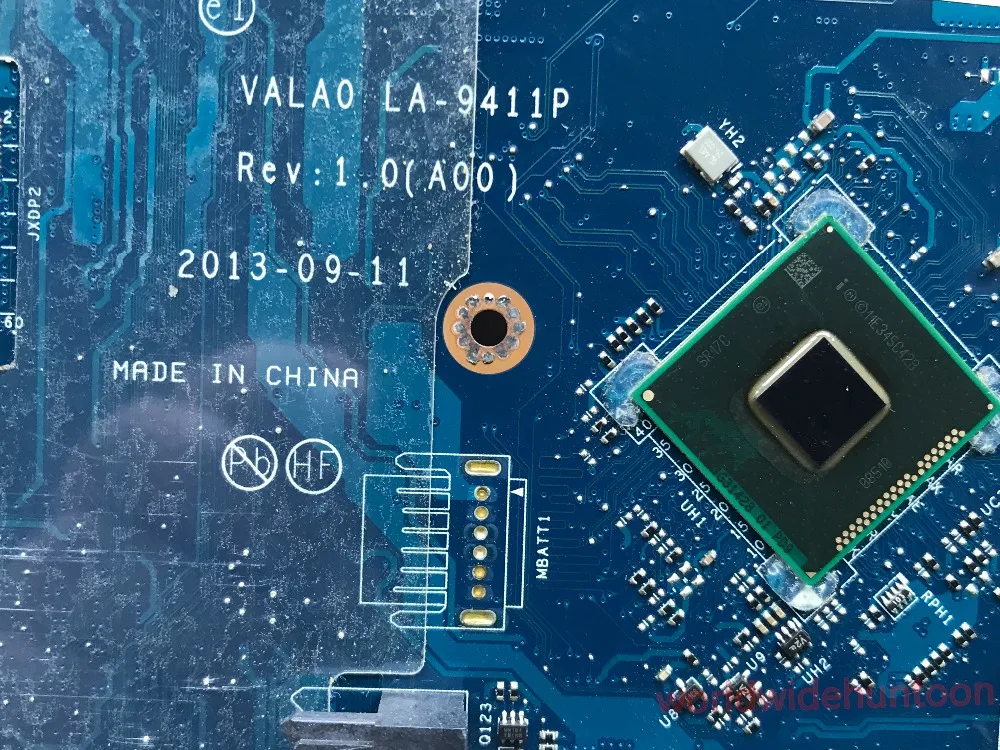 Стильная материнская плата для ноутбука Dell latitude E6540 с разъемом rPGA947 P/N CN 0VWNW8 VALA0 LA